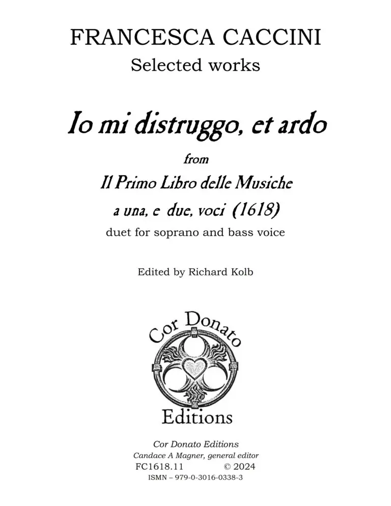 Cover of Io mi distruggo, et ardo