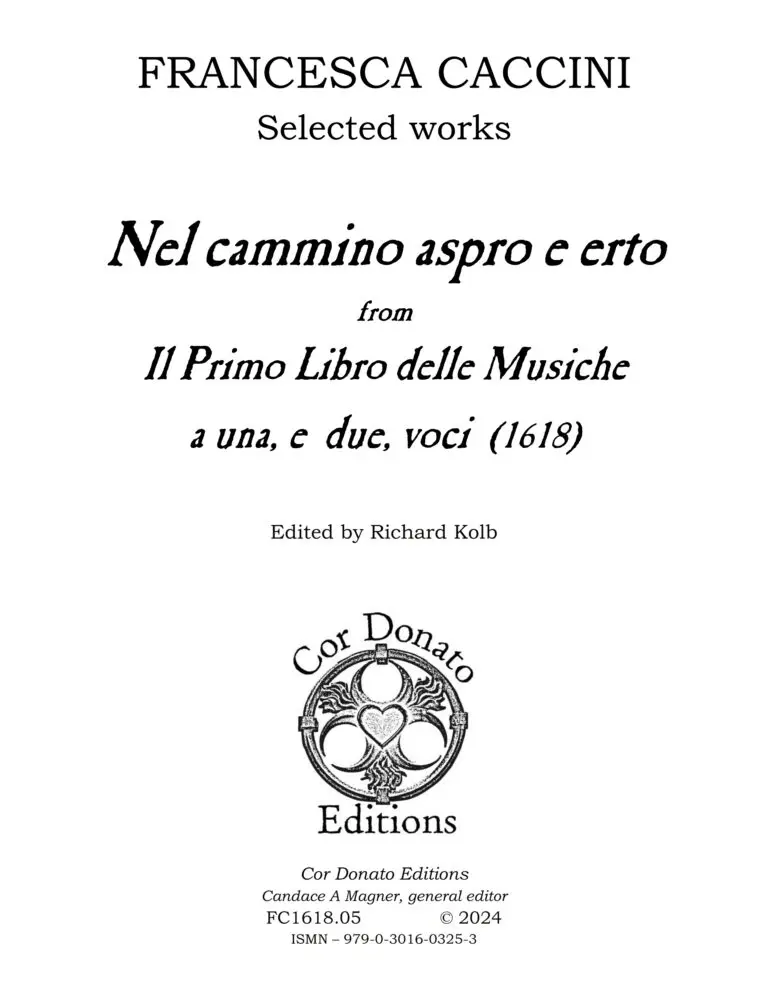 Cover of Nel cammino aspro e erto