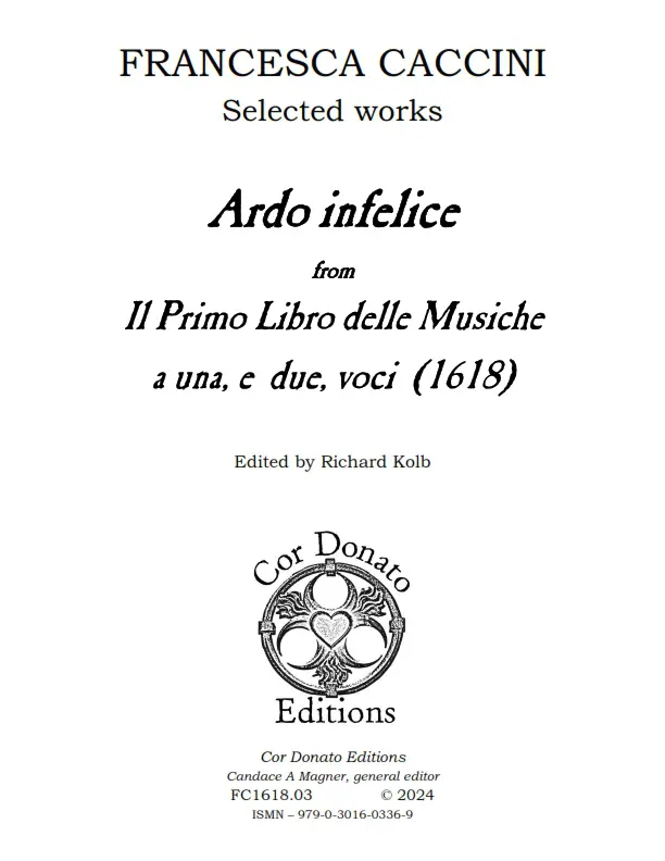 Cover of Ardo infelice